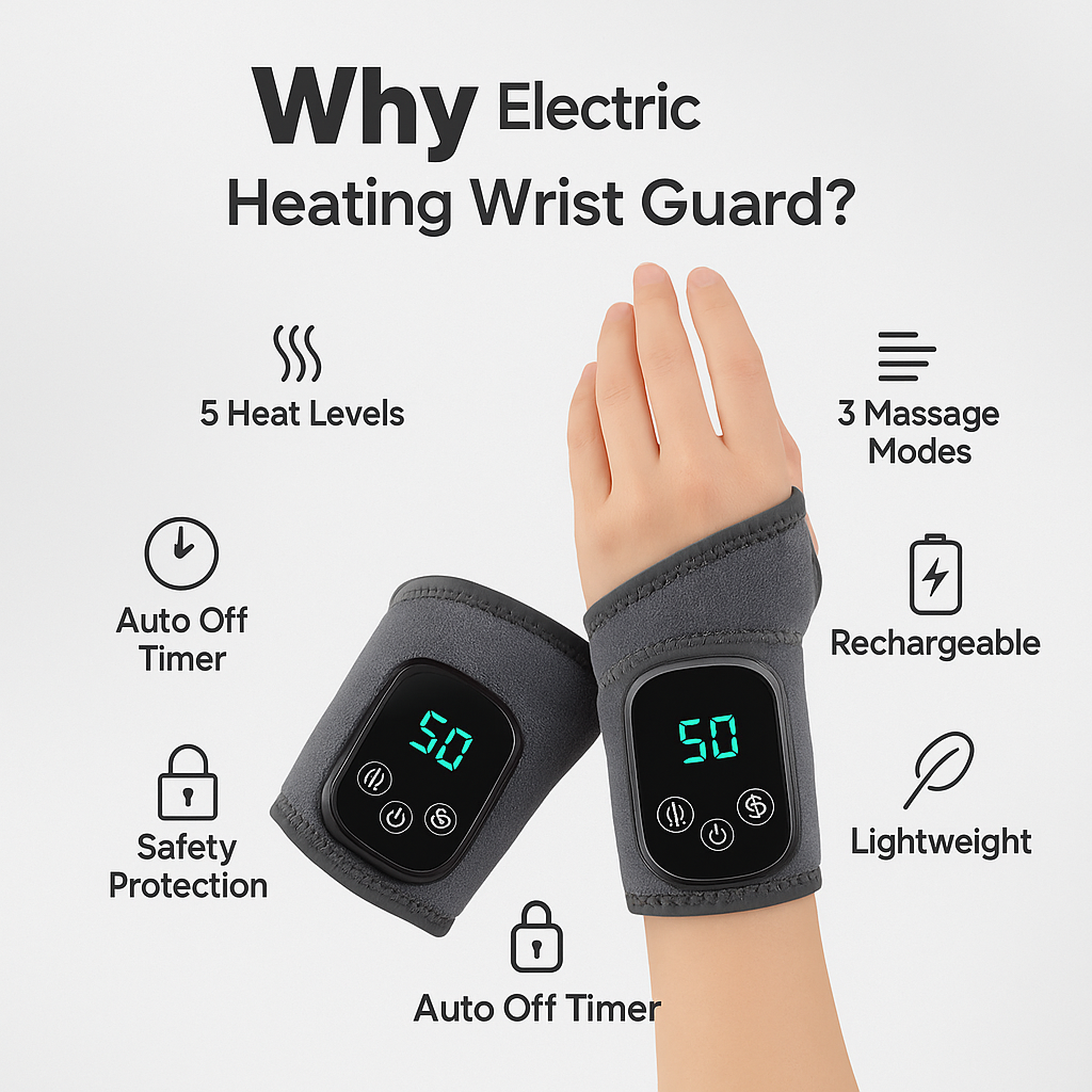 Grandeur® Electric Heating Wrist Guard