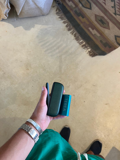 GLife's Green Leather Case — Compatible with ILUMA