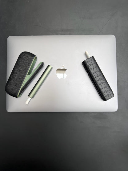 GLife's Black Leather Case — Compatible with ILUMA