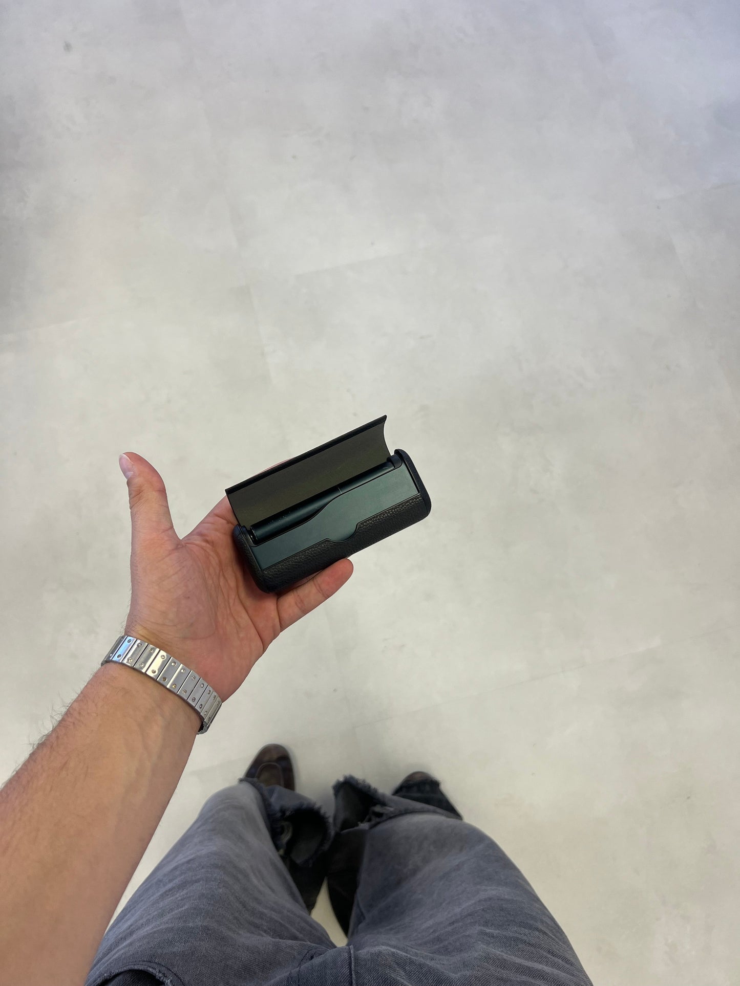 GLife's Prime Black Leather Case — Compatible with ILUMA PRIME