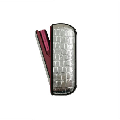 GLife's Silver Croco Case — Compatible with ILUMA